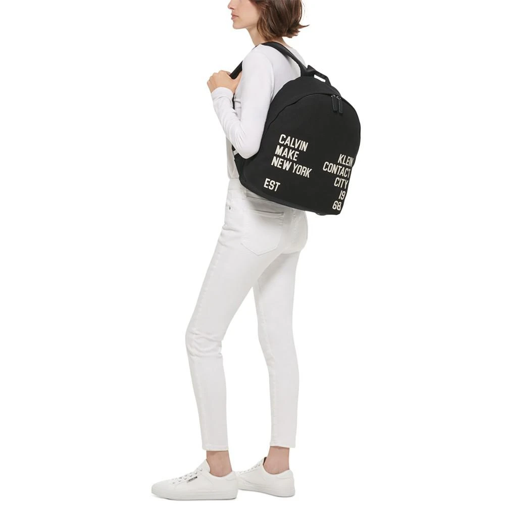 Landon Canvas Zip-Around Backpack 商品