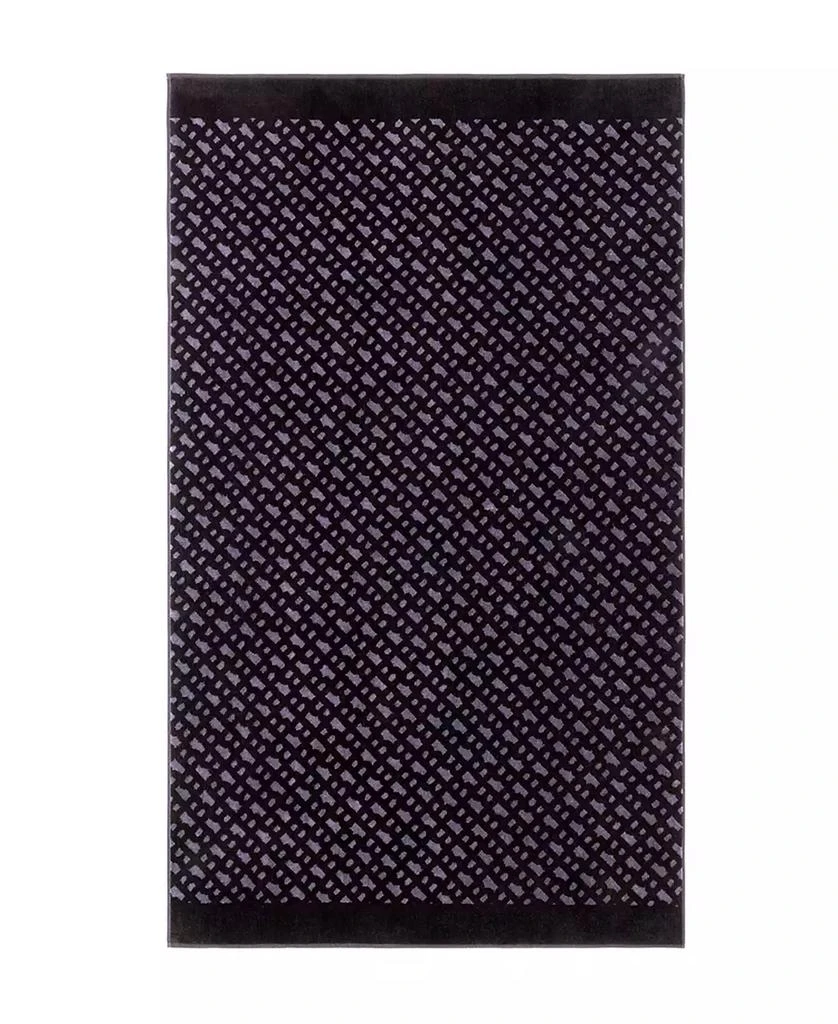 商品Boss Home|B Monogram Velour Jacquard Bath Towel, 28" x 55",价格¥510,第1张图片