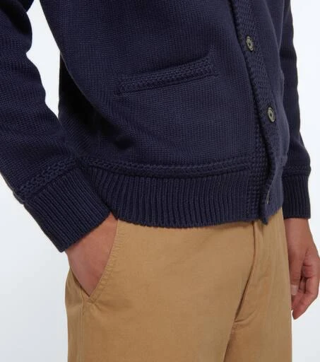 商品Ralph Lauren|Long-sleeved cotton cardigan,价格¥1446,第5张图片详细描述