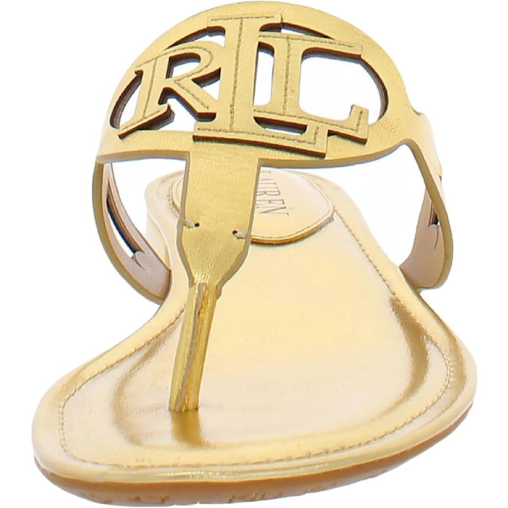 商品Ralph Lauren|Lauren Ralph Lauren Womens Audrie Flats Slip On Thong Sandals,价格¥368,第3张图片详细描述