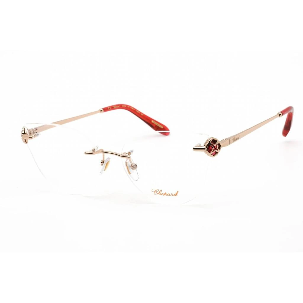 商品Chopard|Chopard Women's Eyeglasses - Shiny Copper Gold and Red Cat Eye Frame | VCHF87S 08FC,价格¥2860,第1张图片