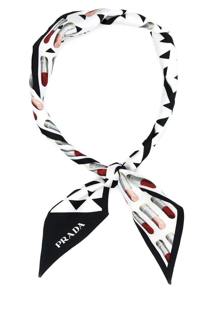 商品Prada|Prada Graphic-Printed Scarf,价格¥1876,第1张图片