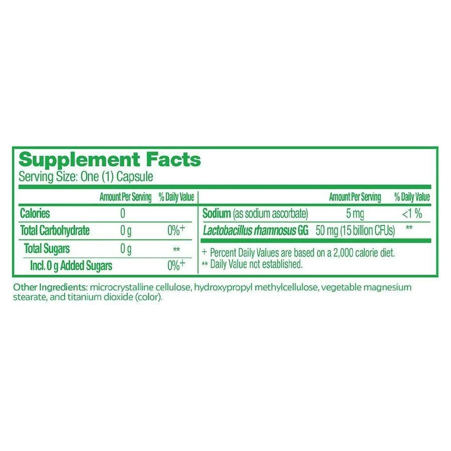 商品Culturelle|成人LGG益生菌肠胃调理胶囊 30粒,价格¥160,第3张图片详细描述