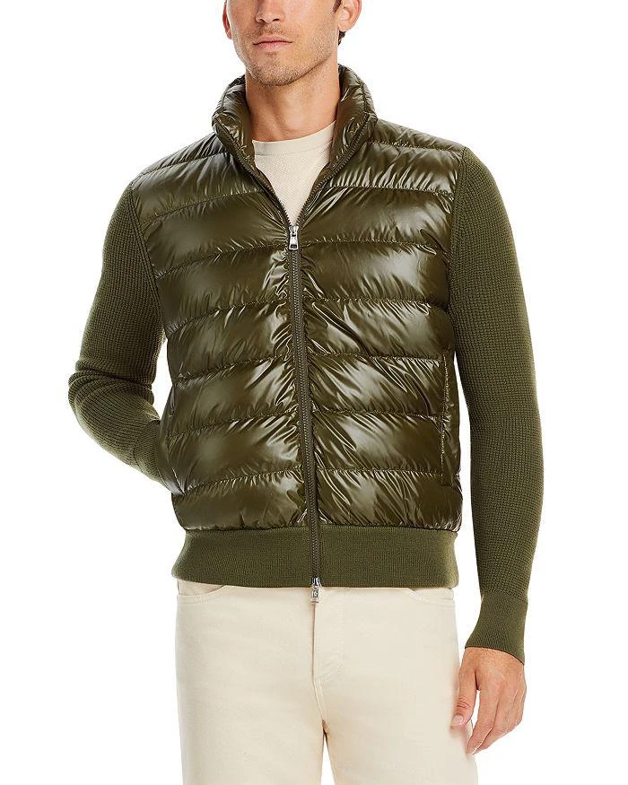 商品Moncler|Mixed Media Zip Cardigan,价格¥8966,第2张图片详细描述