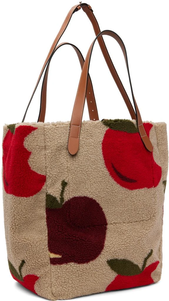 商品JW Anderson|Beige & Red Apple Motif Belt Tote,价格¥2931,第3张图片详细描述