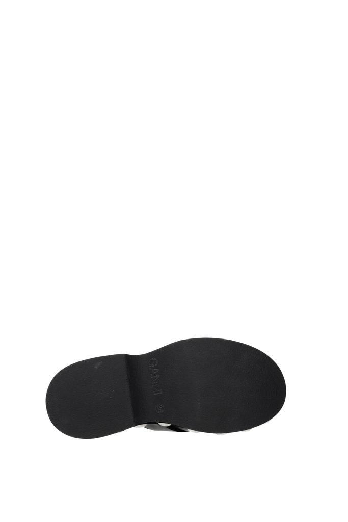 商品Ganni|Slippers and clogs Leather Black,价格¥1169,第7张图片详细描述