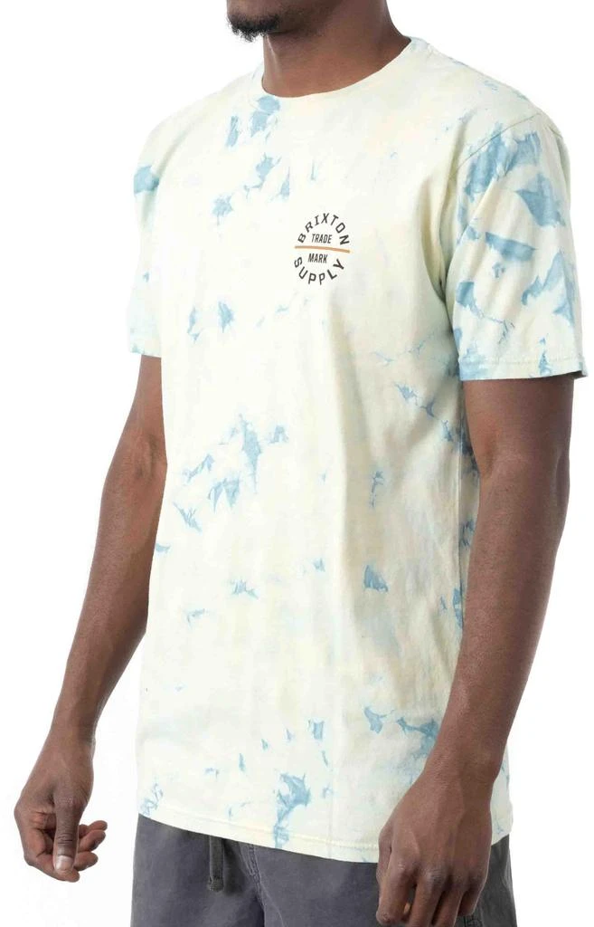 商品Brixton|Oath V T-Shirt - Yellow Tie-Dye ,价格¥97,第3张图片详细描述