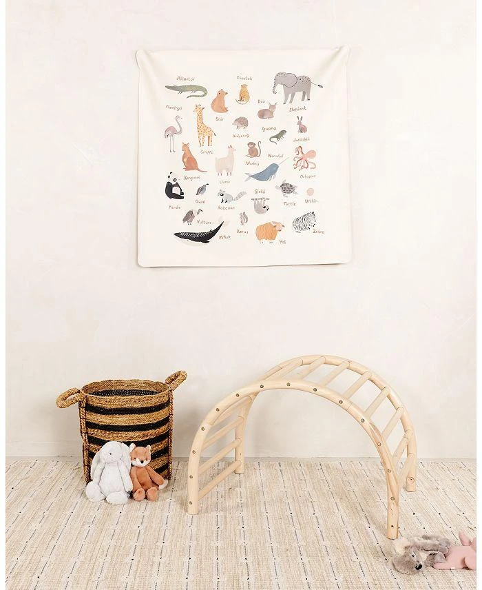 商品Gathre|Small Animal Alphabet Tapestry,价格¥515,第3张图片详细描述