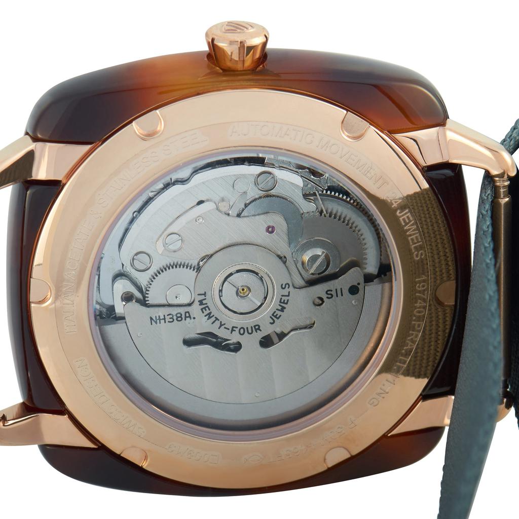 Briston Clubmaster Iconic Acetate Gold Watch 19740.PRA.TI.11.NG商品第3张图片规格展示