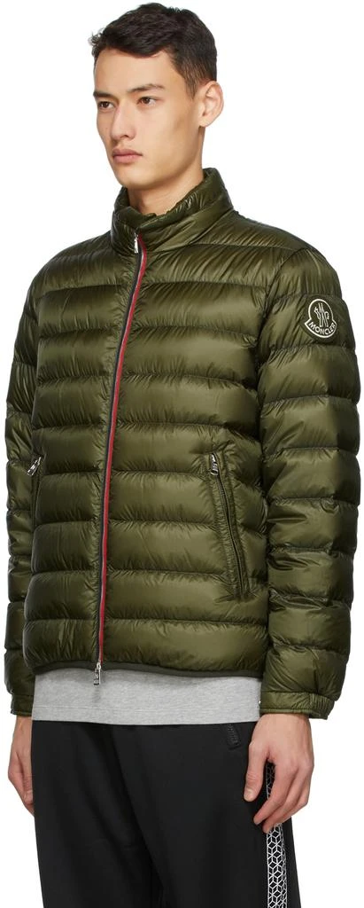 商品Moncler|2 Moncler 1952 Khaki Down Nylon Conrow Jacket,价格¥10643,第4张图片详细描述