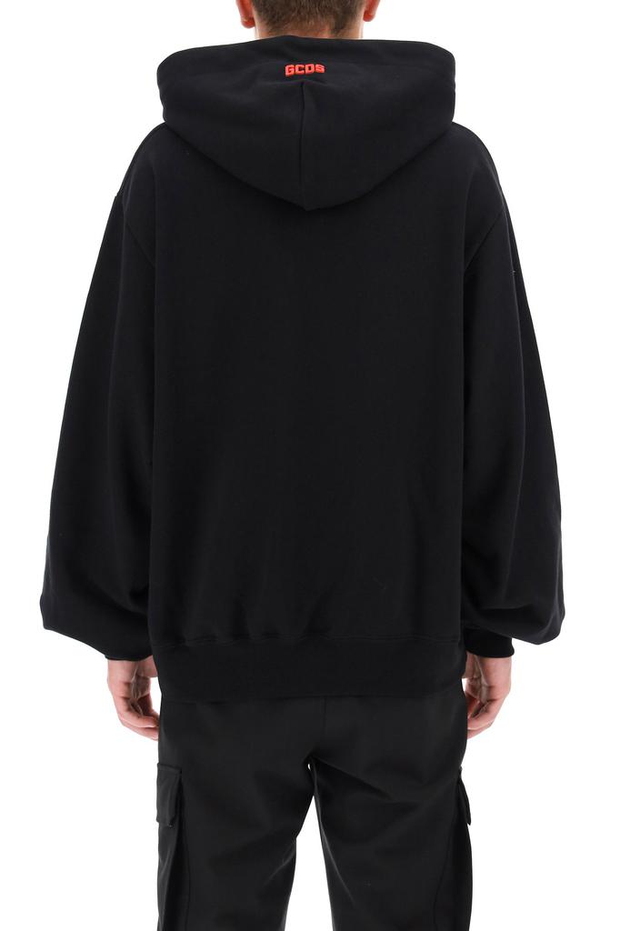 Gcds hoodie with rubberized micro logo商品第3张图片规格展示