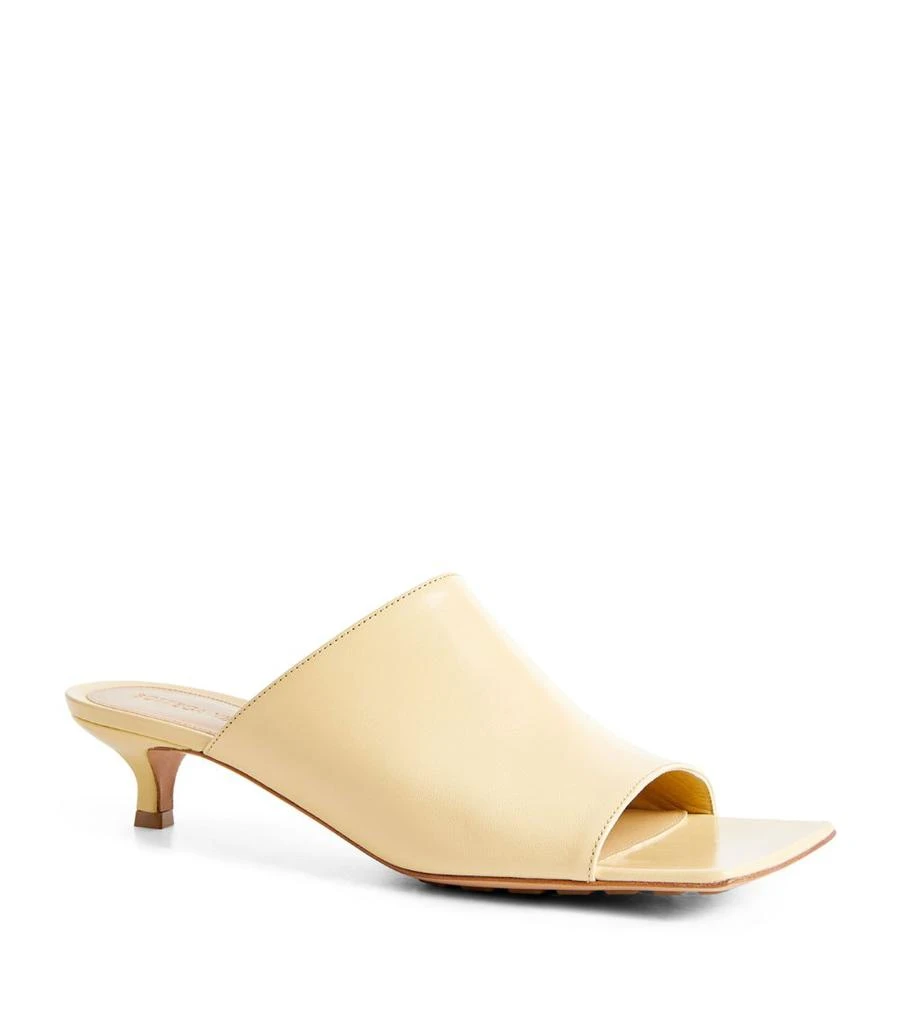 商品Bottega Veneta|Leather Stretch Mules 40,价格¥7270,第5张图片详细描述