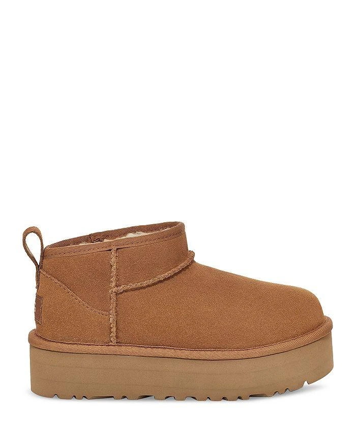 商品UGG|Unisex Classic Ultra Mini Platform Boots - Little Kid,价格¥984,第4张图片详细描述