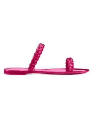 商品Stuart Weitzman|Braida Sawyer Jelly Sandals,价格¥244,第1张图片