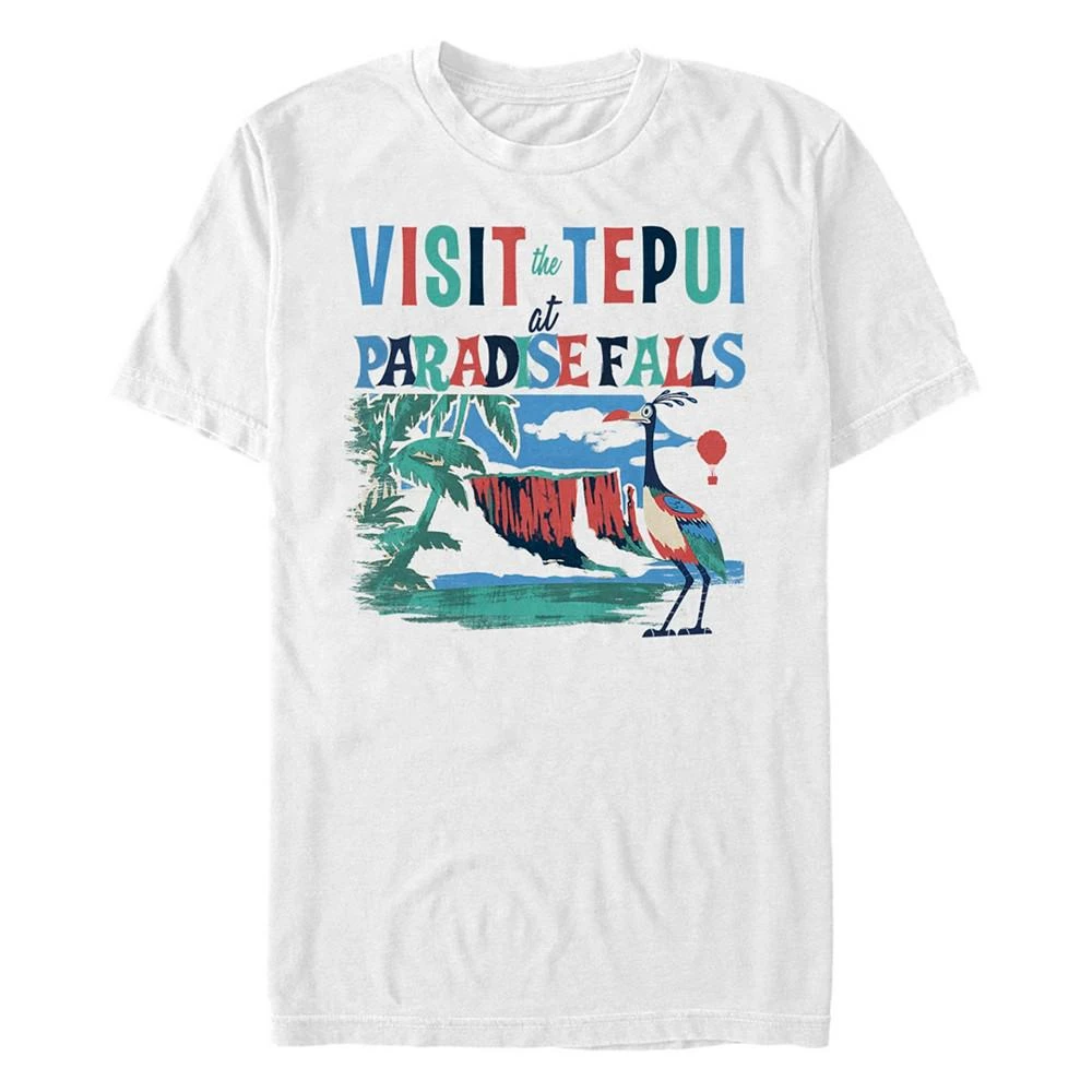 商品Disney|Disney Pixar Men's Up Visit Tepui at Paradise Falls, Short Sleeve T-Shirt,价格¥185,第1张图片