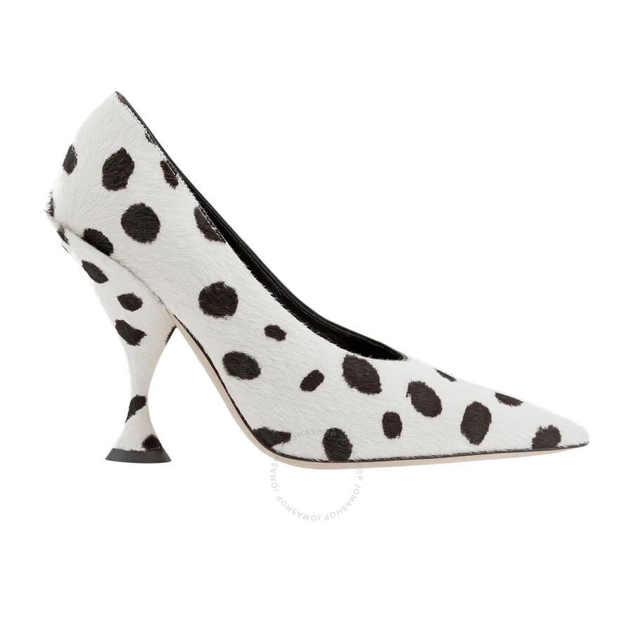 商品Burberry|Dalmatian Print Point-toe Pumps,价格¥4375,第1张图片