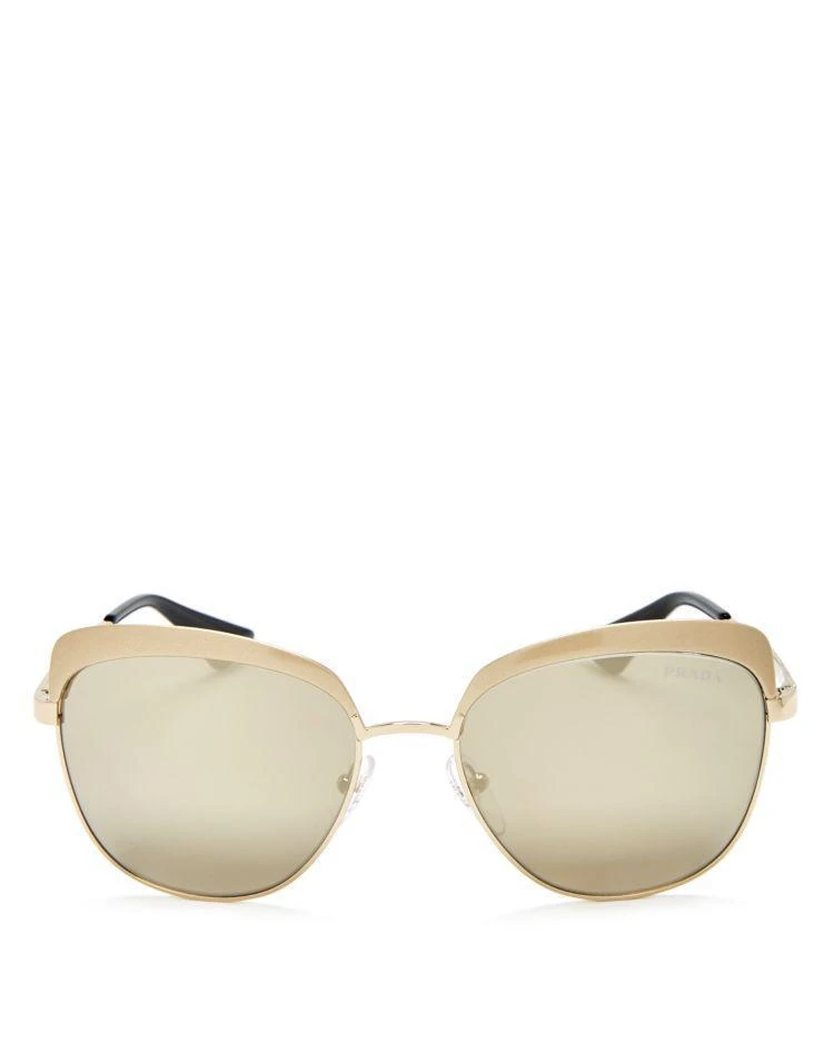 商品Prada|Women's Mirrored Cat Eye Sunglasses, 55mm,价格¥2054,第1张图片
