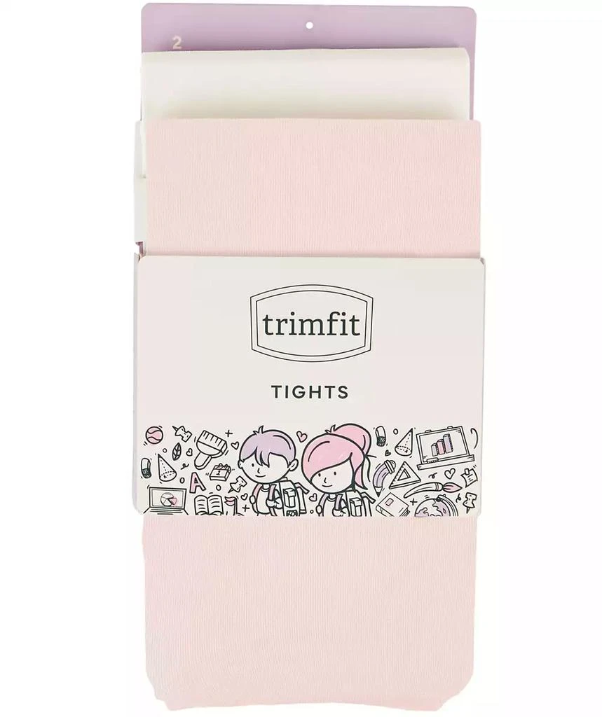 商品Trimfit|2-Pack Microfiber Tights, Little Girls & Big Girls,价格¥106,第3张图片详细描述