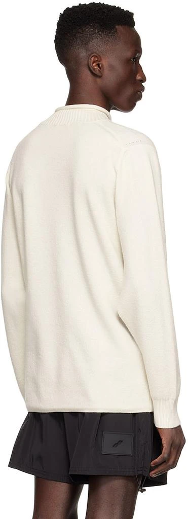 商品We11done|Off-White Cashmere Sweater,价格¥2907,第3张图片详细描述