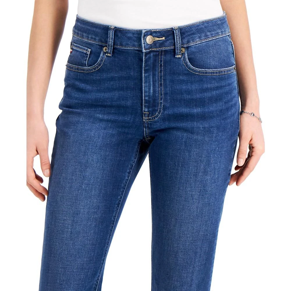 商品Tommy Hilfiger|Women's Tribeca TH Flex Straight Leg Ankle Jeans,价格¥271,第4张图片详细描述