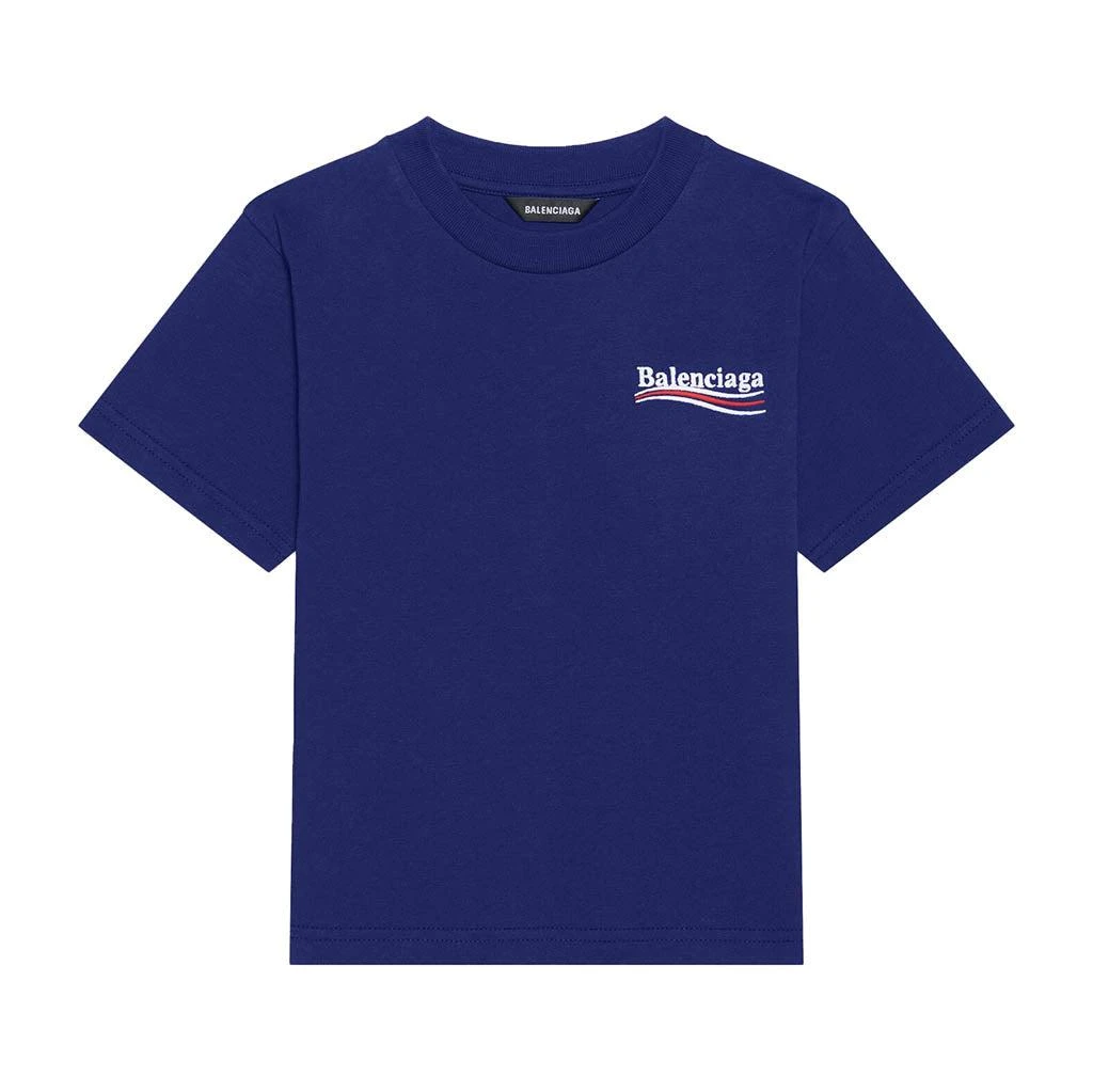 商品Balenciaga|Blue Logo T-Shirt,价格¥1189,第1张图片