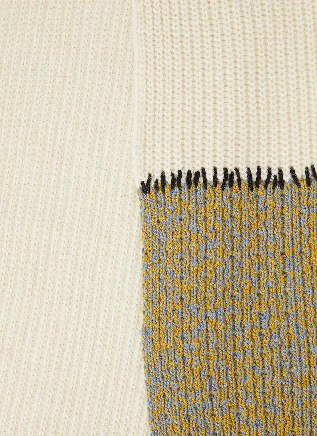 商品Marni|Colour Block Scarf in Beige,价格¥2353,第5张图片详细描述