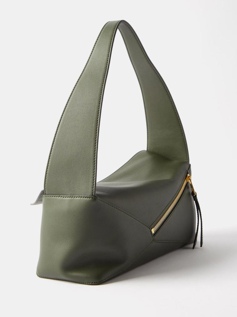 商品Loewe|Puzzle Hobo leather shoulder bag,价格¥14882,第6张图片详细描述