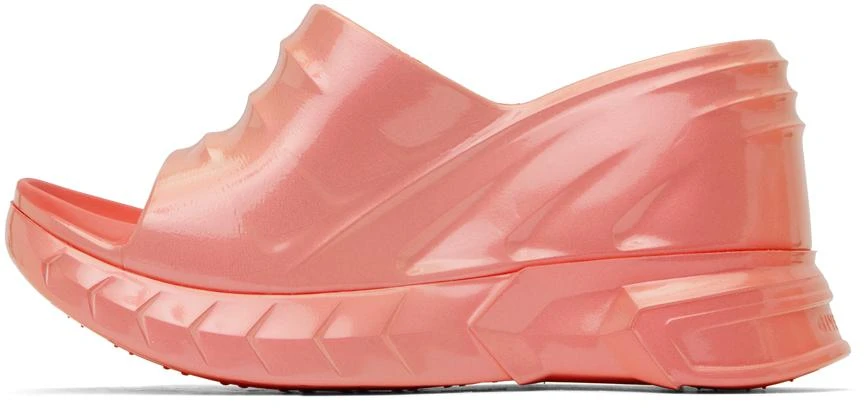 商品Givenchy|Pink Marshmallow Wedge Sandals,价格¥4054,第3张图片详细描述