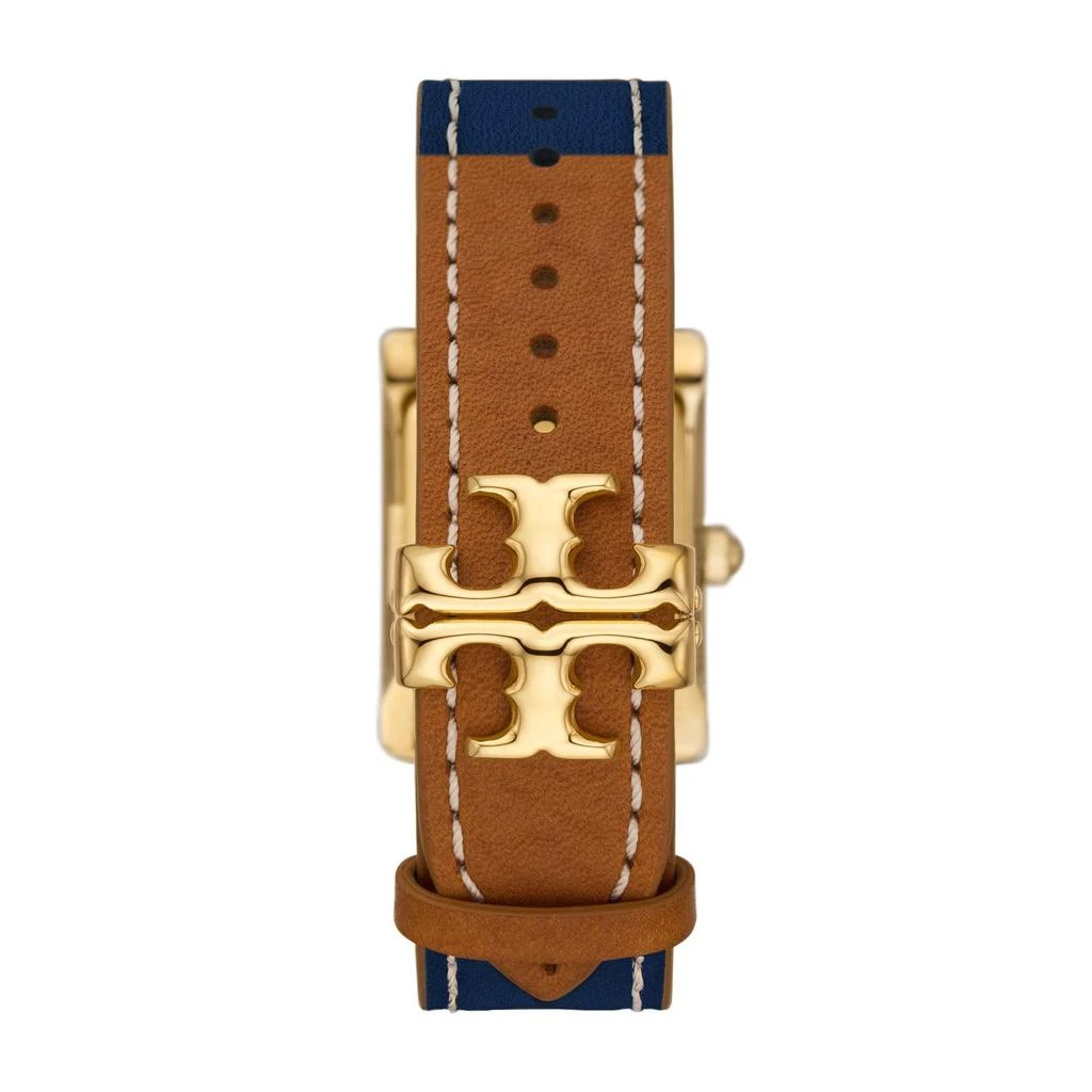 商品Tory Burch|24.7 X 35.5 mm The Eleanor Leather Watch,价格¥1541,第3张图片详细描述