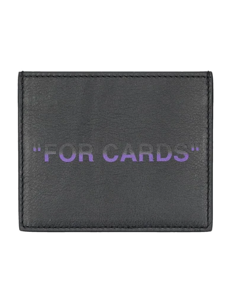 商品Off-White|Off-White Quote Card Case,价格¥1747,第2张图片详细描述