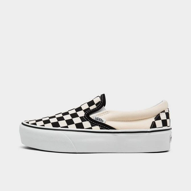 商品Vans|Women's Vans Classic Slip-On Platform Casual Shoes,价格¥75,第1张图片