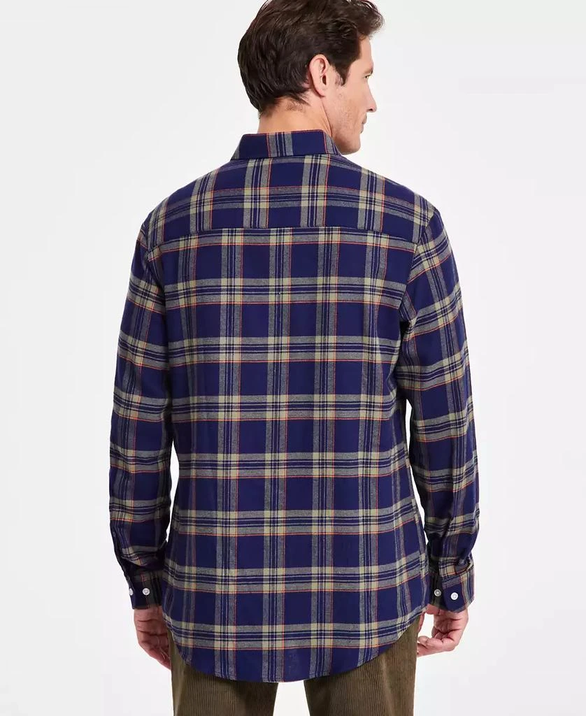 商品Club Room|Men's Regular-Fit Plaid Flannel Shirt, Created for Macy's,价格¥116,第2张图片详细描述