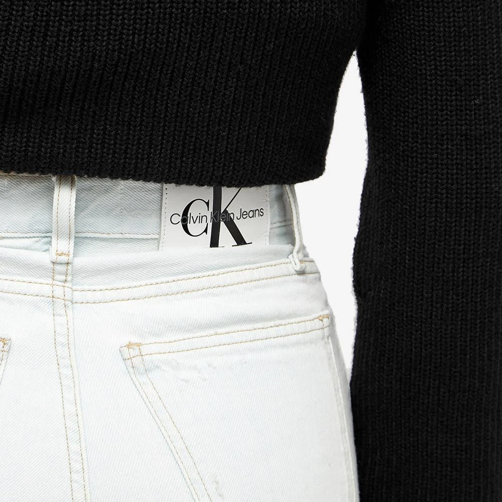 商品Calvin Klein|Calvin Klein High Rise Mom Jeans,价格¥594,第5张图片详细描述