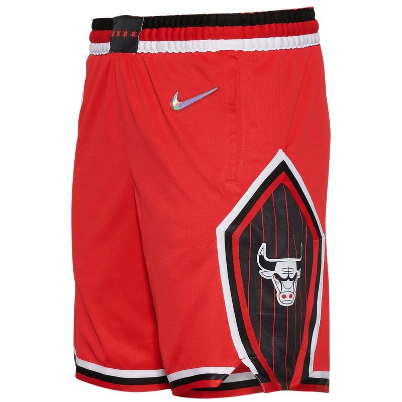 商品NIKE|Nike Bulls NBA Swingman Shorts 21 - Men's,价格¥338,第1张图片