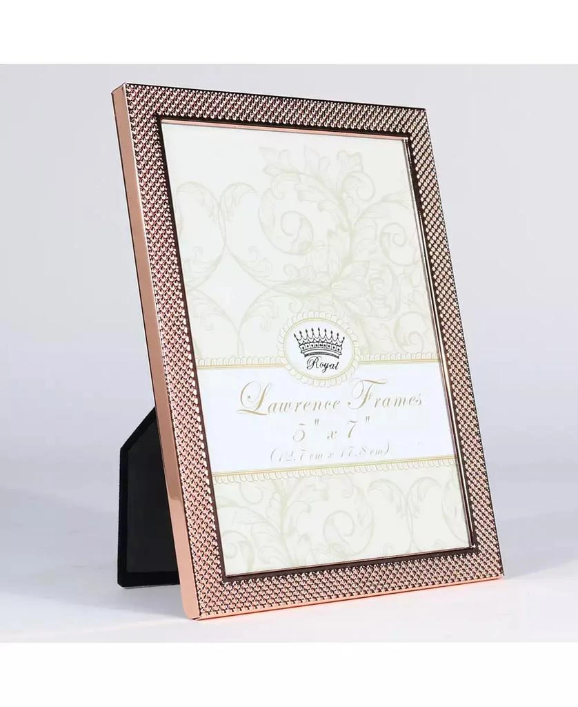 商品Lawrence Frames|Fawn Pin Dot Pattern Copper Picture Frame - 5" x 7",价格¥189,第2张图片详细描述