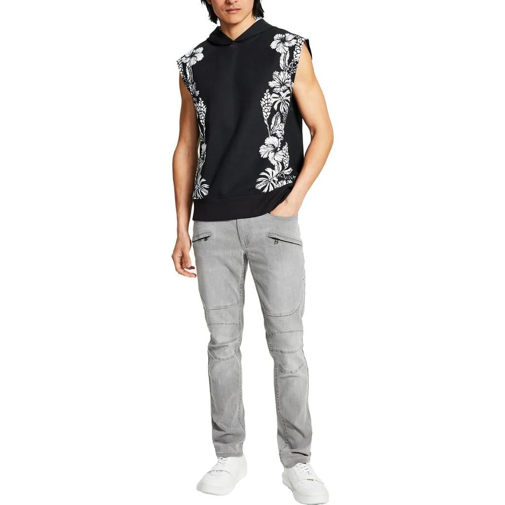 商品INC International|INC Mens Sleeveless Graphic Hoodie,价格¥101,第1张图片