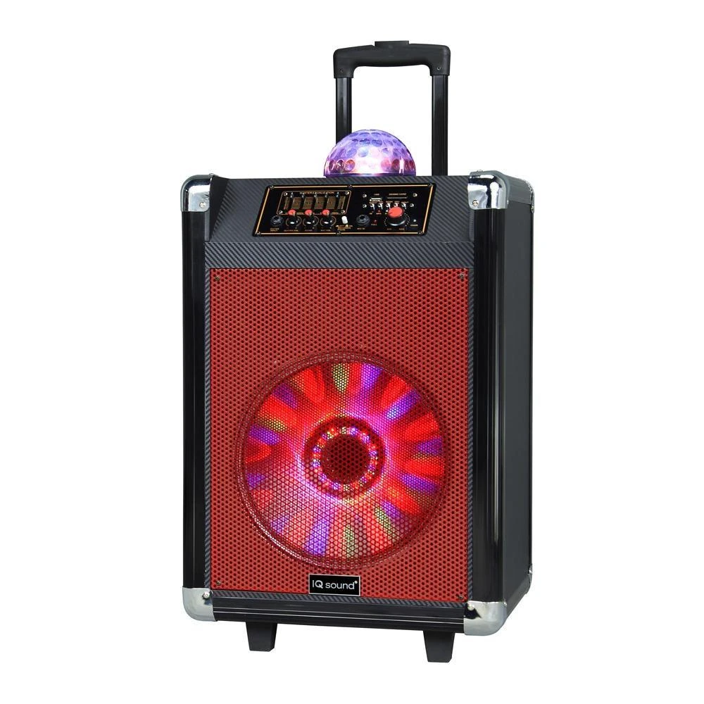 商品Supersonic|12" Portable Bluetooth Speaker with Disco Ball Light,价格¥2447,第1张图片