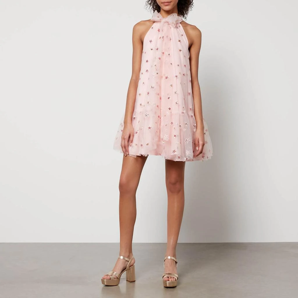 商品Sister Jane|Sister Jane Layla Sequined Tulle Mini Dress,价格¥884,第3张图片详细描述