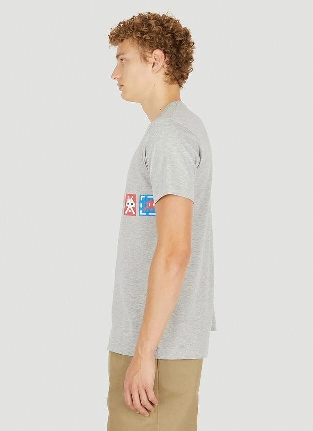 商品Comme des Garcons|Invader T-Shirt in Grey,价格¥501,第3张图片详细描述