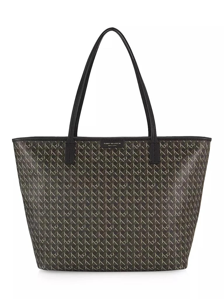 商品Tory Burch|Ever-Ready Basketweave Print Tote Bag,价格¥1175-¥2238,第1张图片