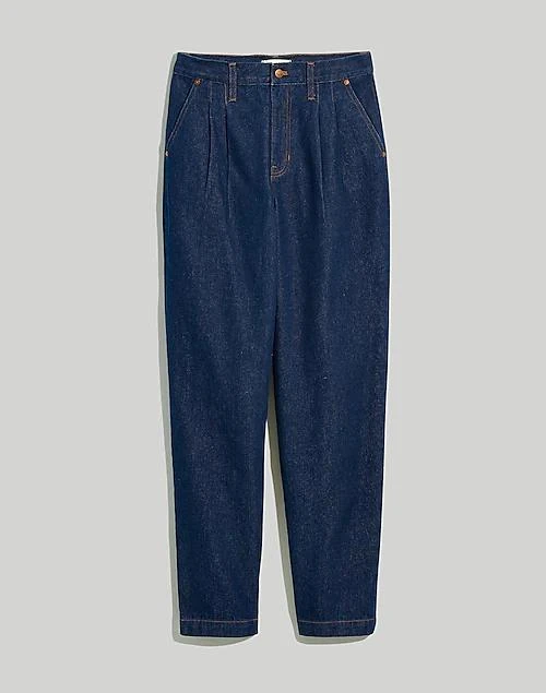 Baggy Straight Jeans in Woodham Wash: Pleated Edition 商品