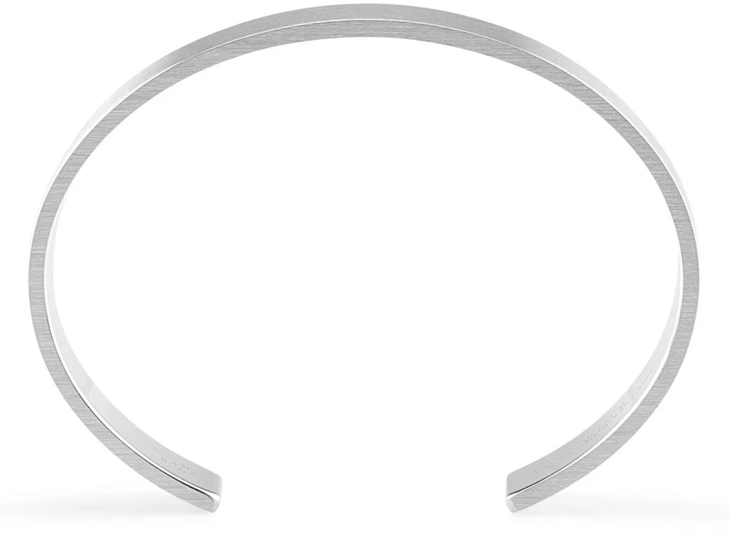 商品Le Gramme|Brushed Sterling silver ribbon bracelet 33g,价格¥4643,第1张图片