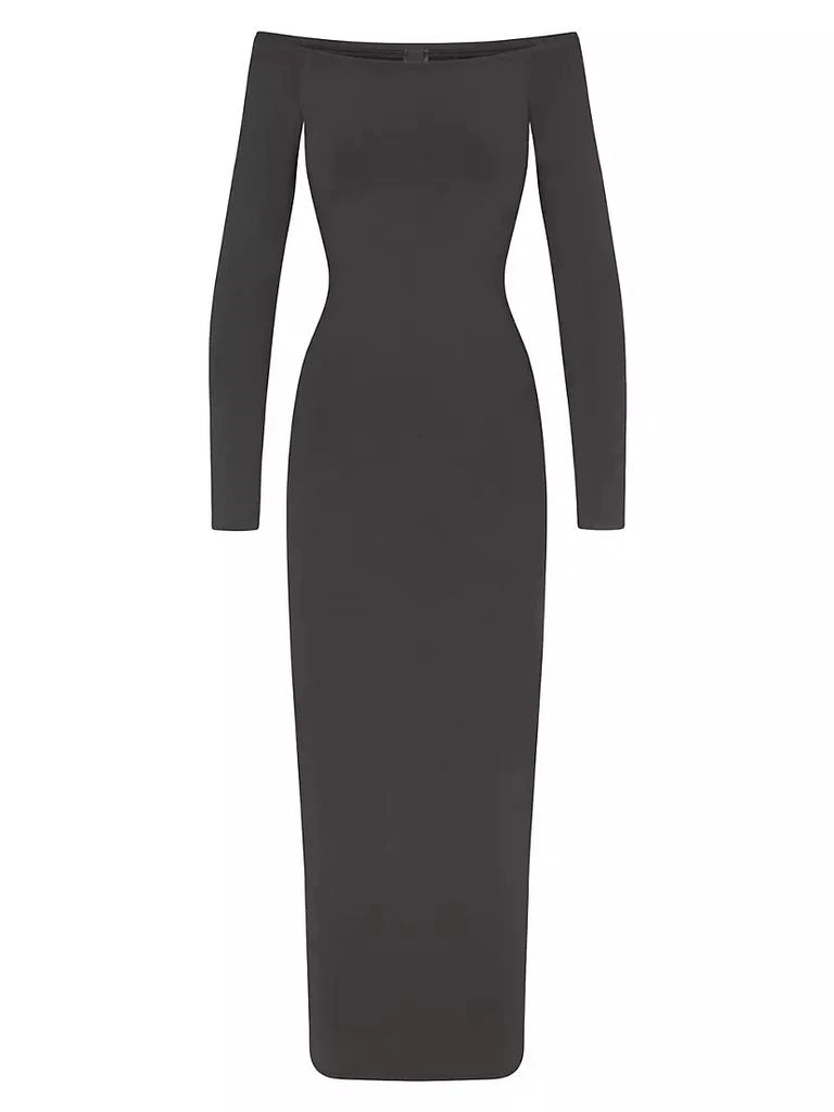 商品SKIMS|New Vintage Off-the-Shoulder Long Dress,价格¥673,第1张图片