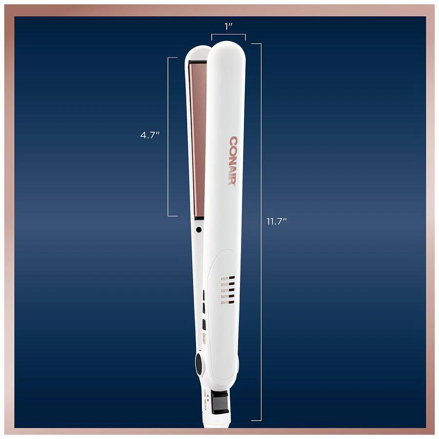 商品Conair|Double Ceramic Flat Iron 1 Inch,价格¥202,第5张图片详细描述