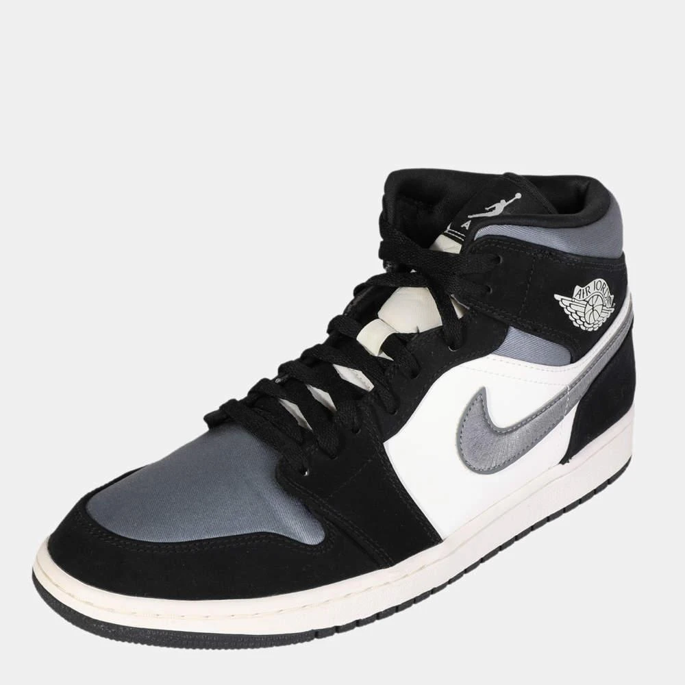 商品[二手商品] Jordan|Air Jordan 1 Mid SE 'Satin Smoke Grey' Sneakers (10.5 US) EU 43.5,价格¥1880,第2张图片详细描述