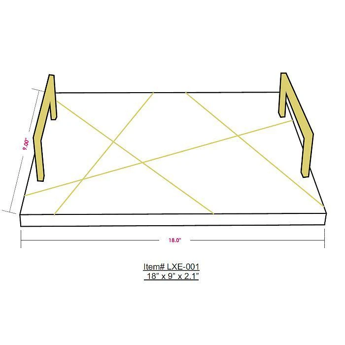 Luxe Decorative Tray 商品