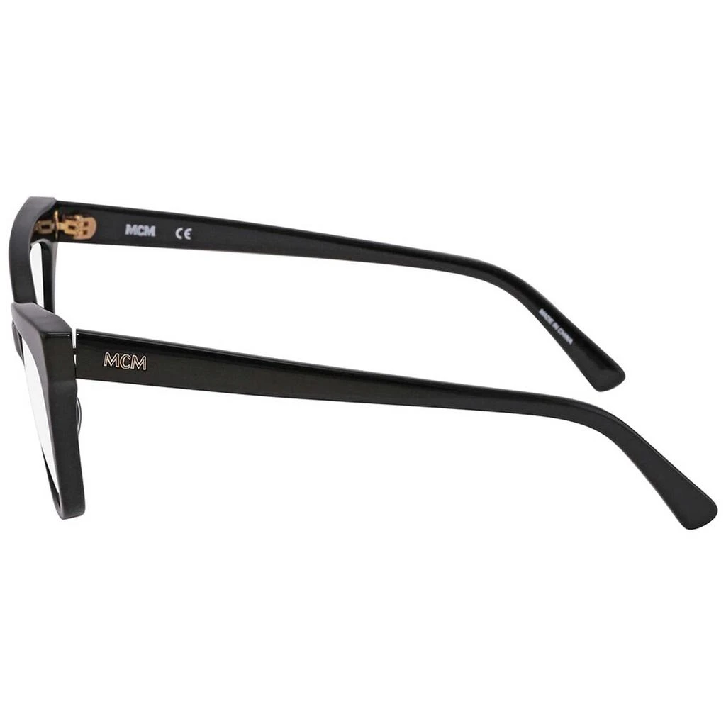 商品MCM|MCM Women's Eyeglasses - Black Cat Eye Acetate Frame Clear Lens | MCM2720 001,价格¥395,第3张图片详细描述