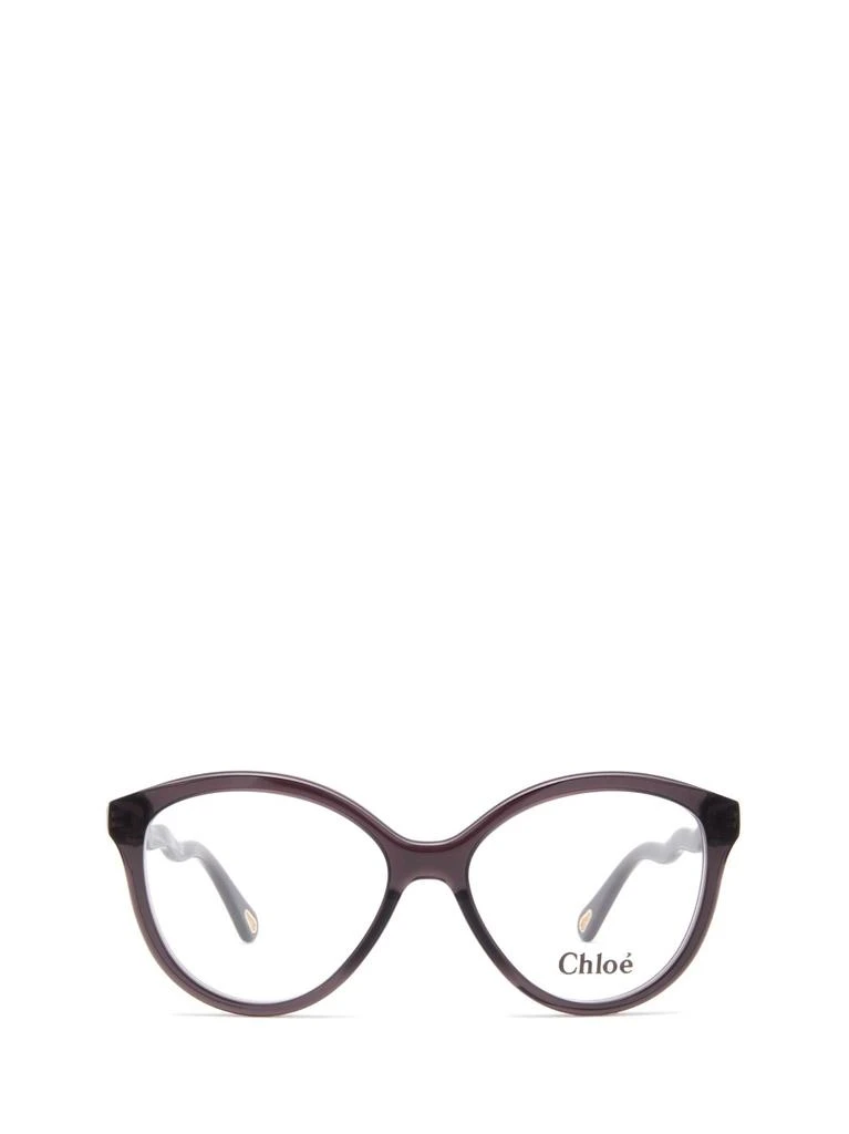 商品Chloé|Chloé Eyewear Cat Eye Frame Glasses,价格¥1683,第1张图片