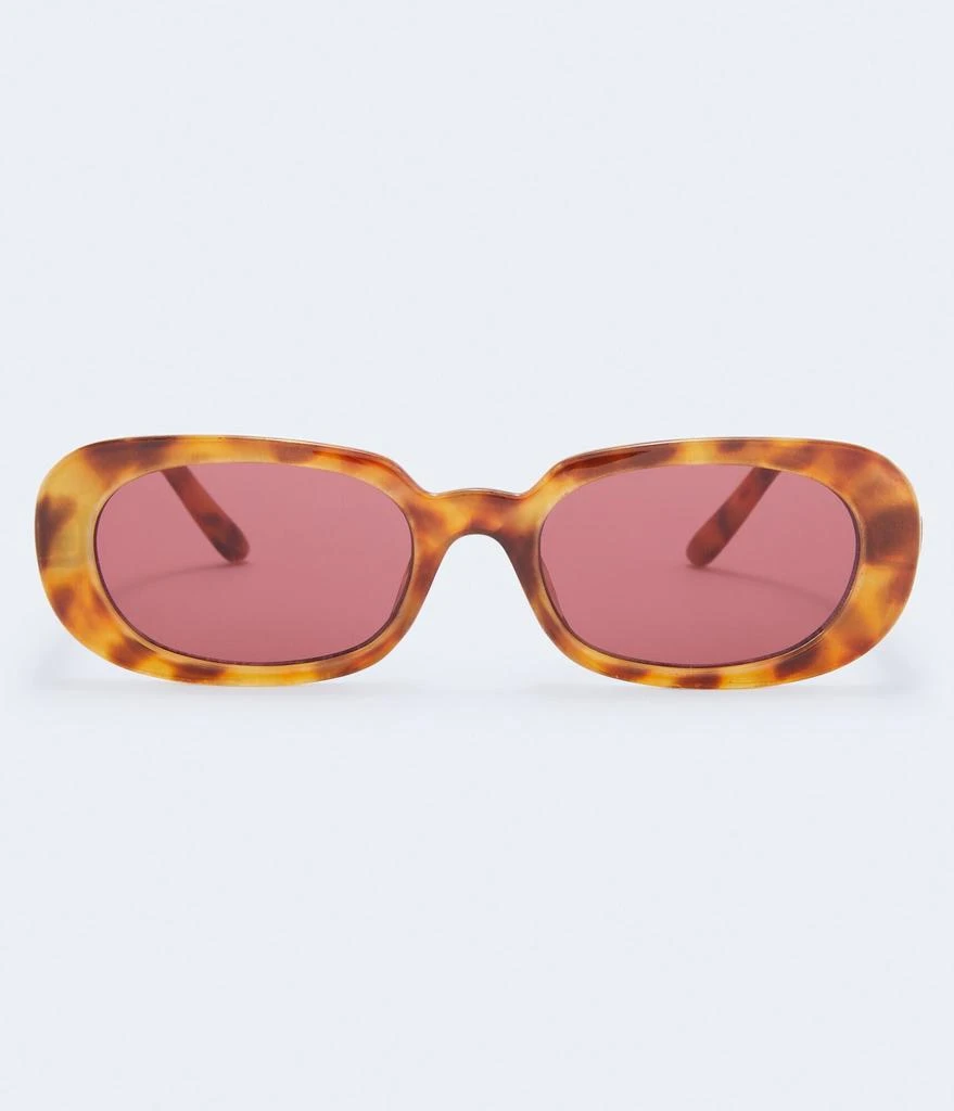 商品Aeropostale|Aeropostale Tortoiseshell Slim Oval Sunglasses,价格¥61,第1张图片