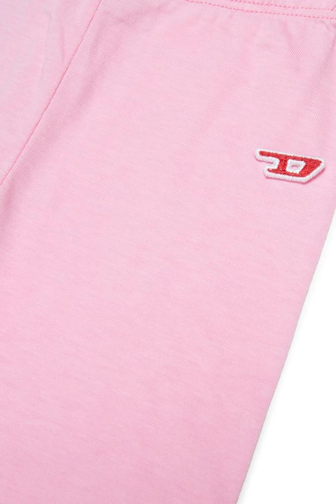 商品Diesel|Plesseb Trousers Diesel Pastel Pink Jersey Leggings With D Logo,价格¥417,第3张图片详细描述